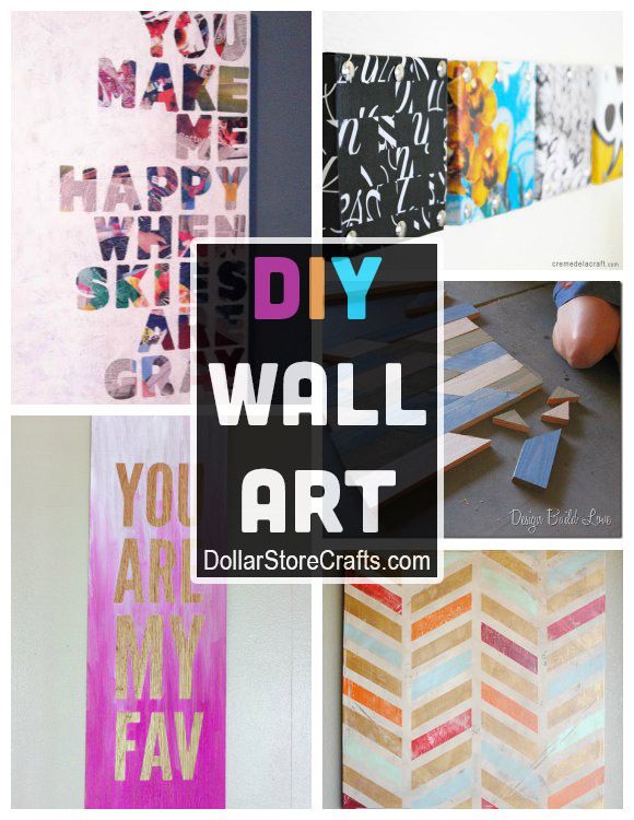  Decor  Hacks  10 DIY Wall  Art  Ideas from Recycled 