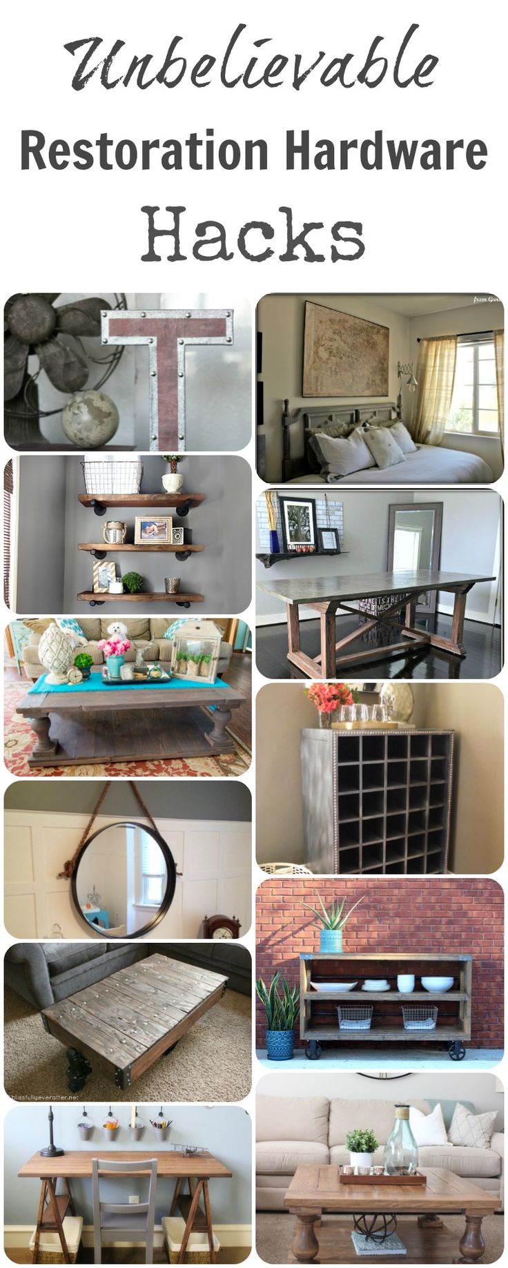 Decor Hacks : Unbelievable Restoration Hardware Hacks  Decors Ideas  Home of Decorating Ideas 