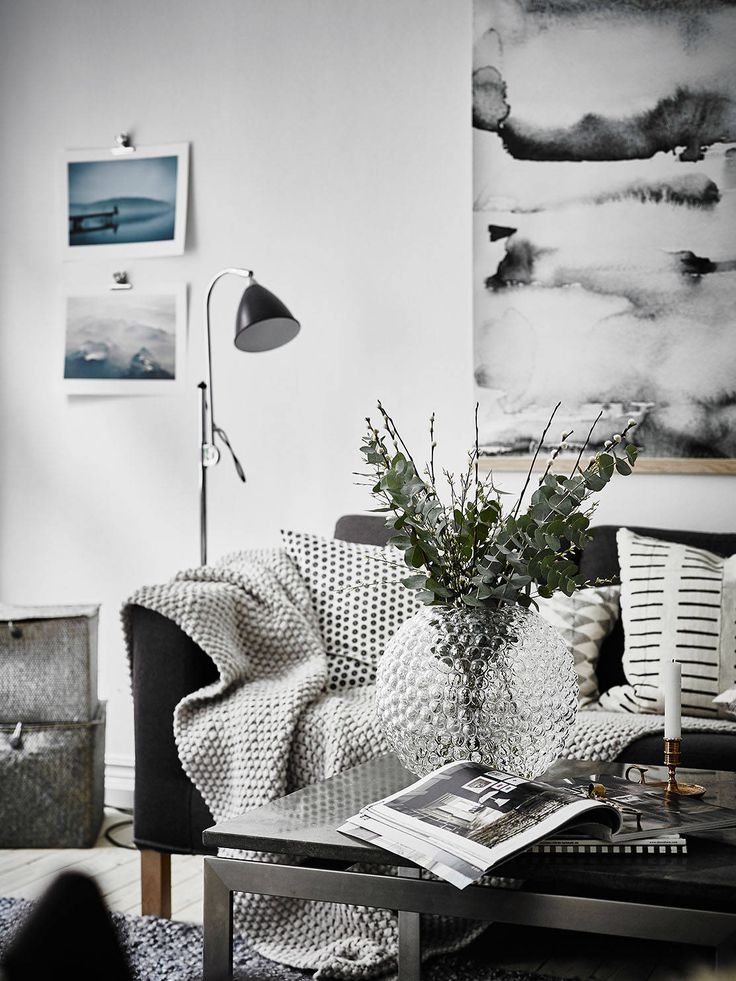 Furniture Living  Room  cozy Scandinavian living  room  in 